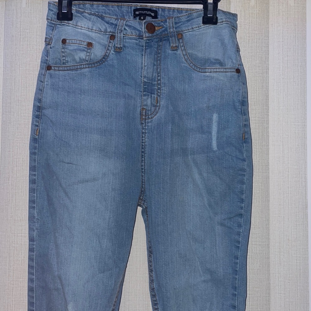 NWT pretty little thing super high rise jeans